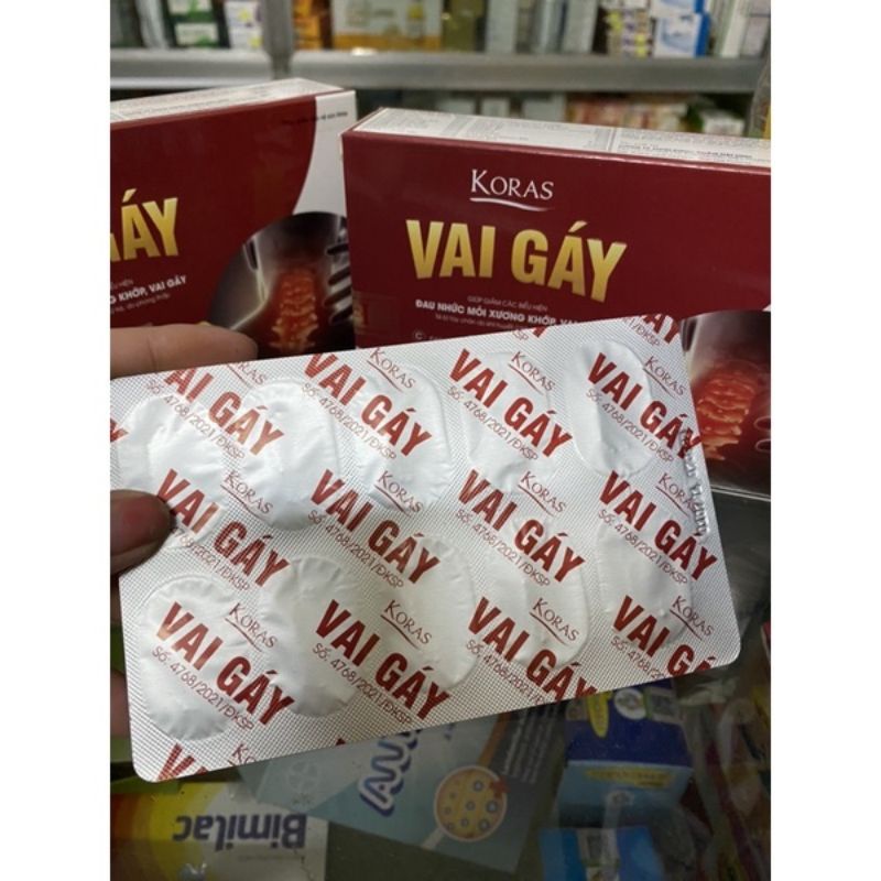 Koras Vai Gáy giảm Đau nhức mỏi xương khớp vai gáy
