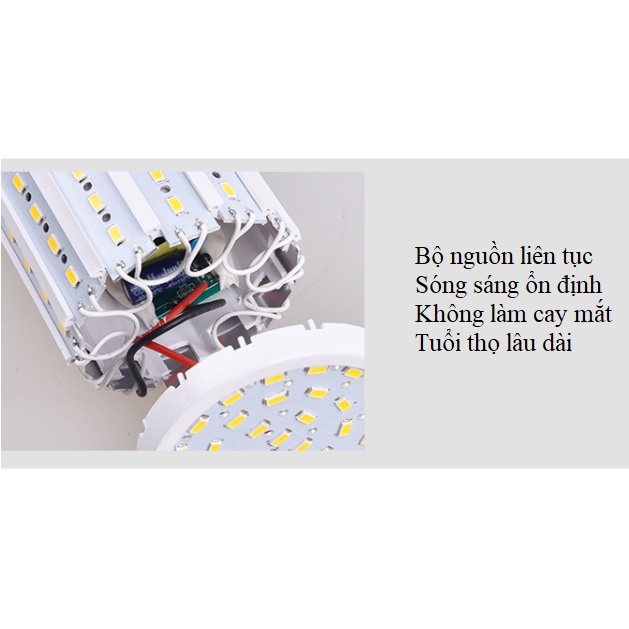 Bóng Đèn Led Bắp Ngô 20W E27 Ánh Sáng Trắng/Vàng, Đèn Chiếu Sáng Nhà Cửa