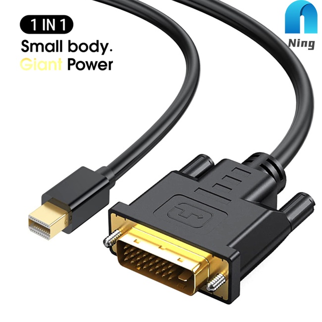 Dây Cáp Chuyển Đổi Cổng Mini DP Sang DVI 1080p Tương Thích Với Máy Chiếu / Notebook