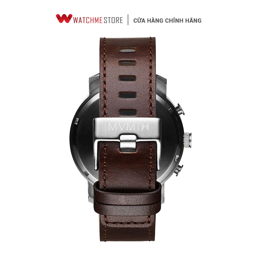 [ ĐẶC BIỆT 18-29.07 - VOUCHER 10%] - Đồng hồ Nam MVMT dây da 45mm - D-MC01-SBRL