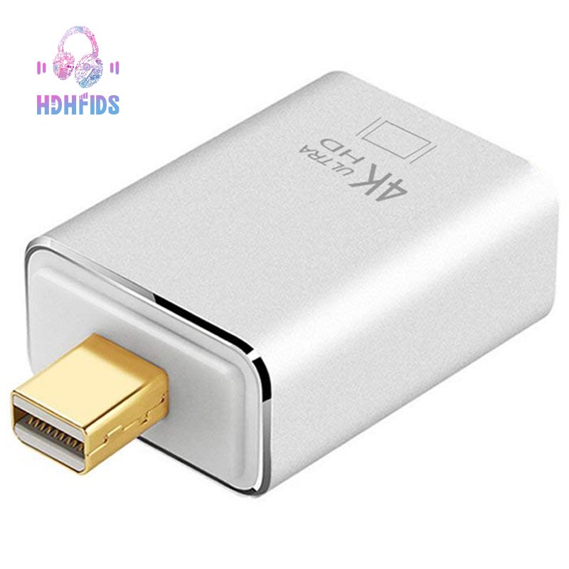 Bộ Chuyển Đổi Displayport (Thunderbolt 2.0) Sang Hdmi 4k Mini Dp Cho Macbook Air/ Imac/ Macbook Pro/ Surface Pro 3 4 5