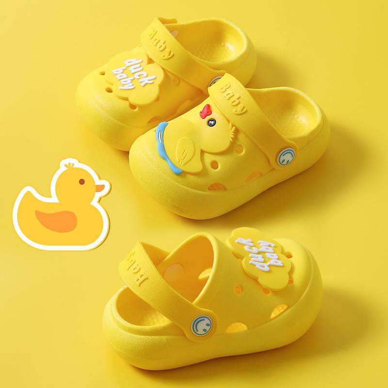 [Khai trương KM sập sàn 50% + Mã giảm 10K] Dép Chick baby,dép sục cho bé Cute Baby dễ thương chống trơn trượt