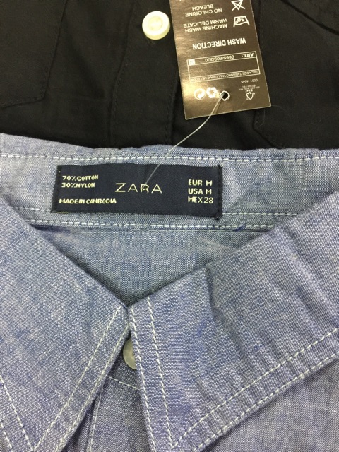 Áo sơ mi dài tay nữ hiệu ZARA