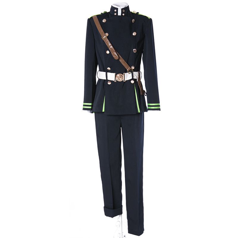 Bộ Đồng Phục Hóa Trang Quân Đội Nhật Bản Seraph Of The End Yuichiro Hyakuya Thoáng Khí Cho Bé Trai