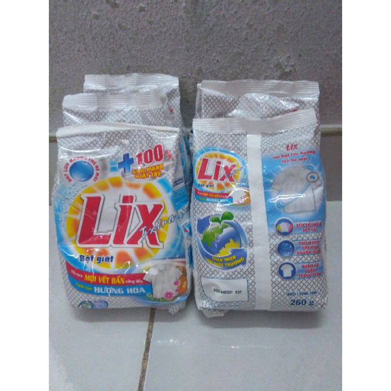 Bột giặt Lix Extra Hương Hoa 260g