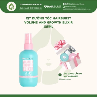 Xịt dưỡng tóc Hairburst Volume And Growth Elixir tạo độ phồng và kích mọc tóc 125ml [NHẬP KHẨU CHÍNH HÃNG 100%]