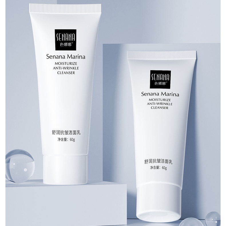 [Hàng mới về] Sữa Rửa Mặt Senana Amino Acid Làm Sạch Sâu Dưỡng Ẩm Làm Trắng Da Chống Nhăn Giảm Mụn