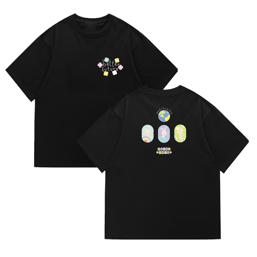 Áo thun tay lỡ  YOLO ĐỊA CẦU  phông Unisex nam nữ tee oversize form rộng pull Ulzzang Streetwear Hàn Quốc vải mềm
