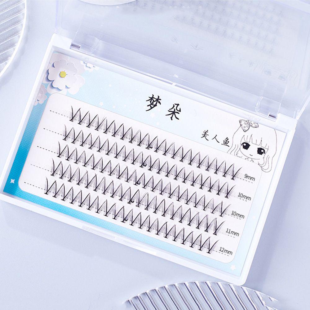 Cụm Lông Mi Giả Nối Mi Tự Nhiên Hình Chữ V Dành Cho Hóa Trang