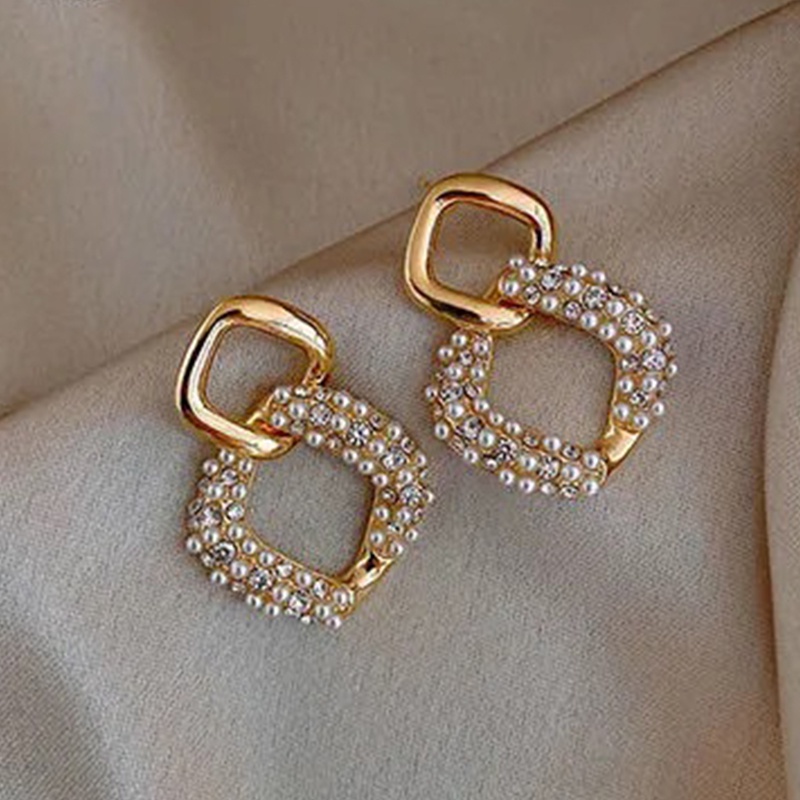 Khuyên Tai Phong Cách Hàn Quốc Thời Trang Xinh Xắn Cho Nữ