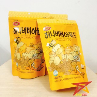 Hạnh Nhân Tẩm Mật Ong Bơ Hàn Quốc 200g