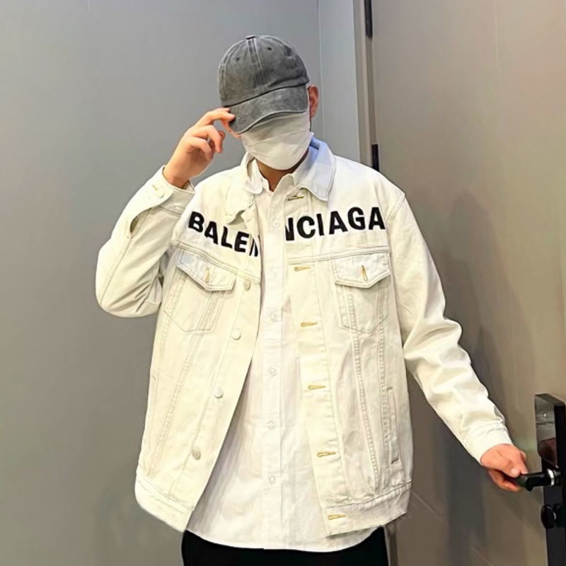 Áo khoác jean BALENGA nam nữ mẫu mới Denim Jacke phong cách ulzzang đang hot Hiphop thời trang dành cho cặp đôi