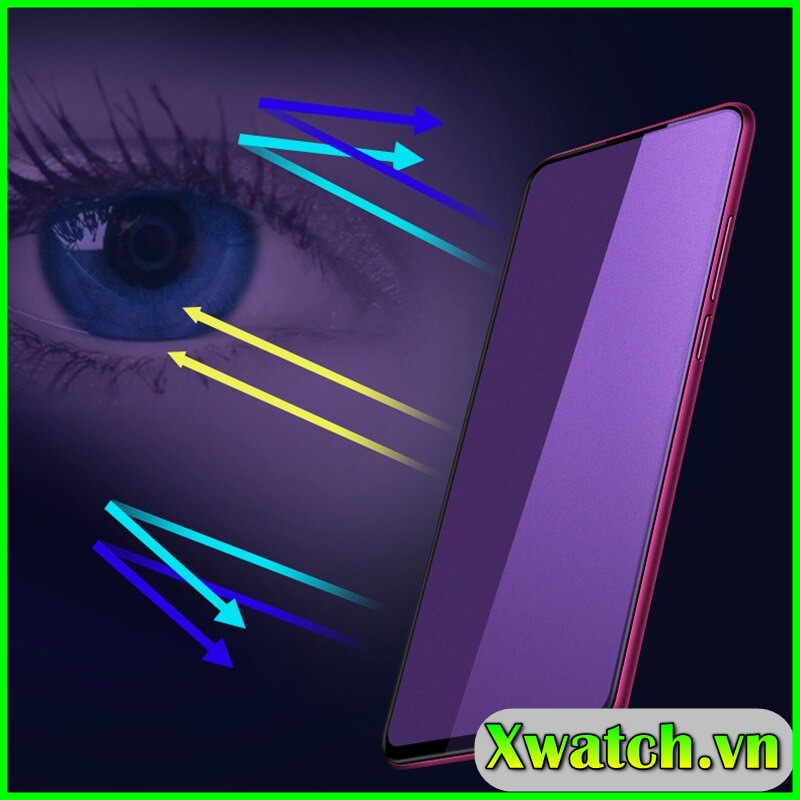 Cường lực ánh tím cho Realme 5 5s 5i GT Neo GT Neo 2T Q3 pro Q3 pro canival C11 C35 C25 C20 C21y Narzo 50A prime