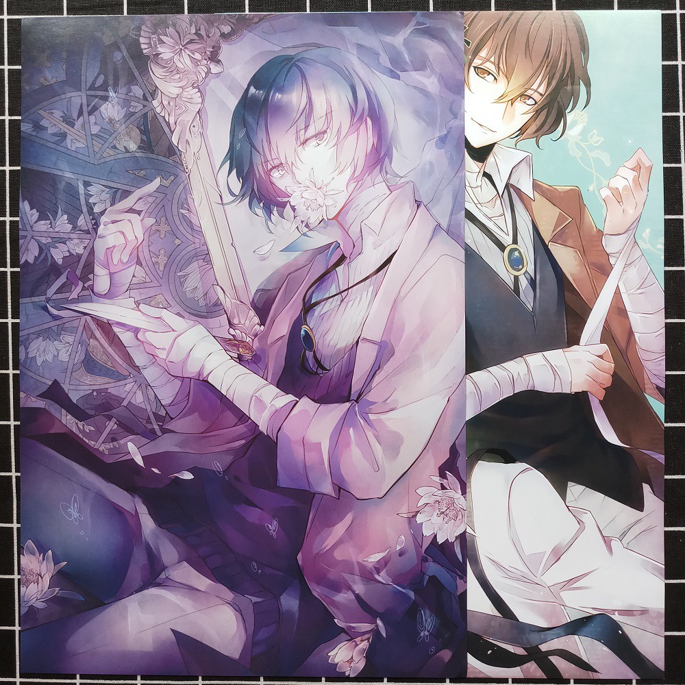 Poster Anime Bungou Stray Dogs (8 Tờ)