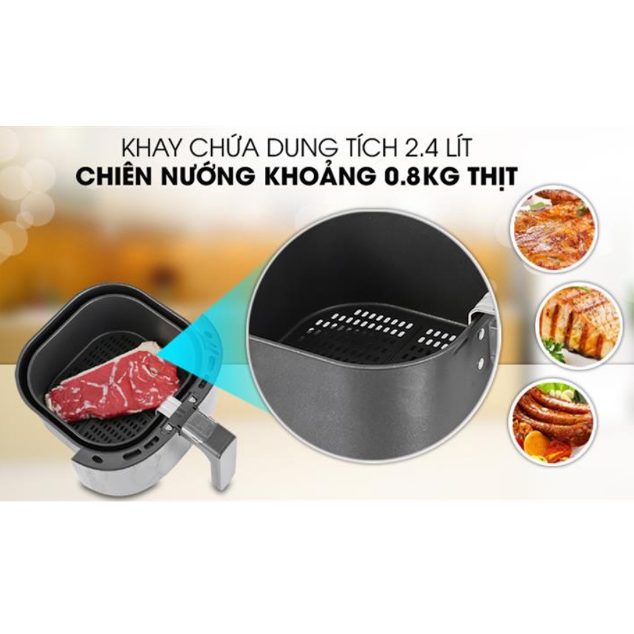 Nồi chiên không dầu 4.1 lít Philips HD9200/90