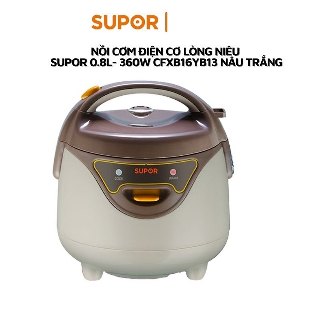 [FREESHIP+ MÃ50K] Nồi cơm điện mini SUPOR 16YB3