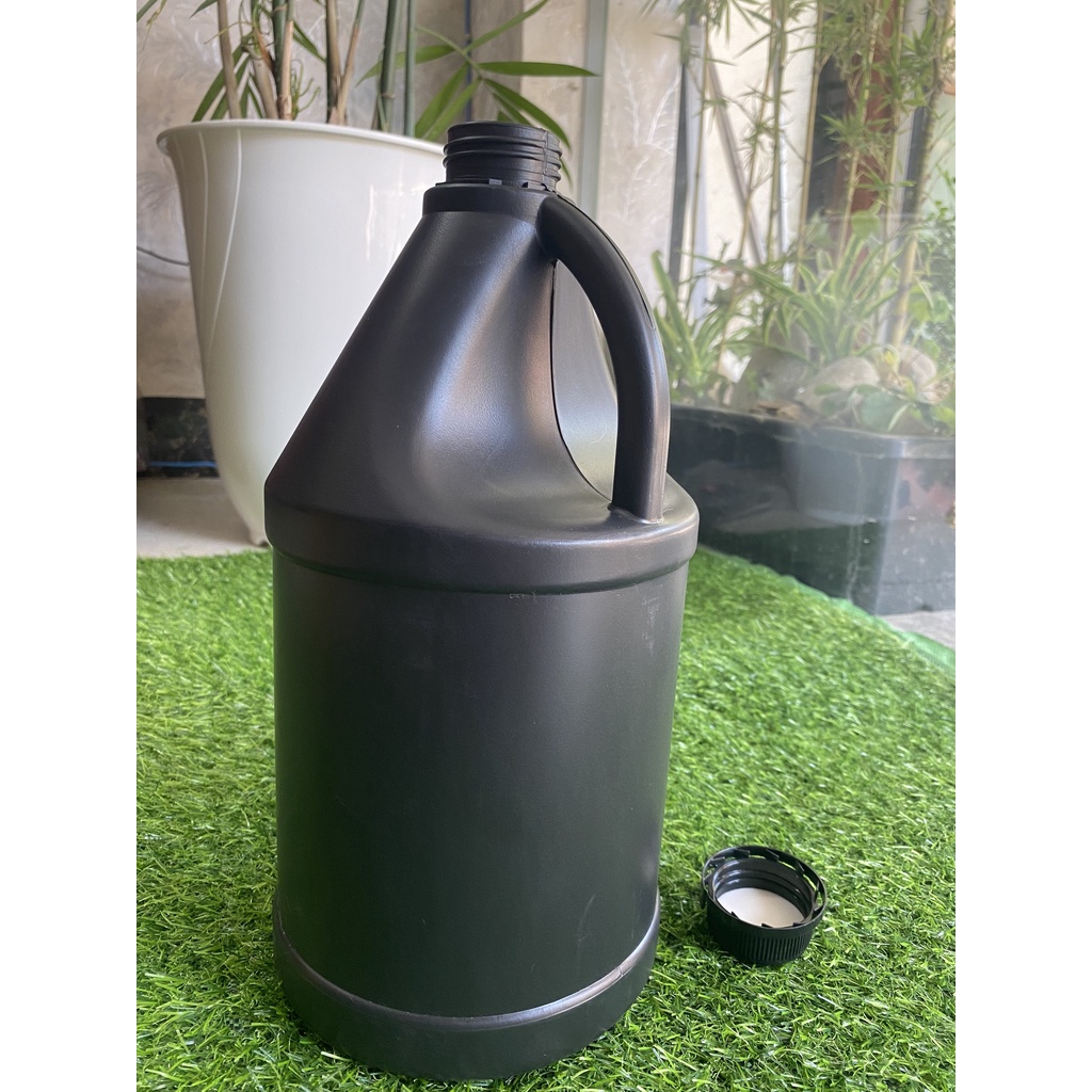 Can nhựa HDPE 3l6 thân tròn màu đen đục