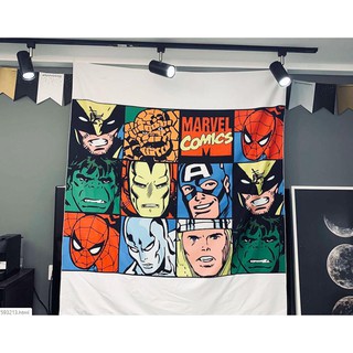 Tranh vải treo tường decor nhà cửa Mavel  ( hàng order)