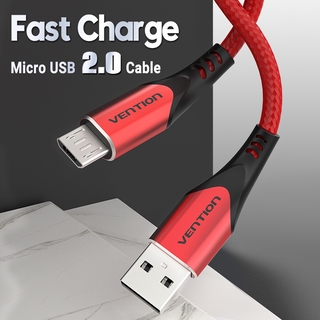 Cáp Sạc VENTION Đầu Cắm Micro USB Dài 1M Cho Điện Thoại Android
