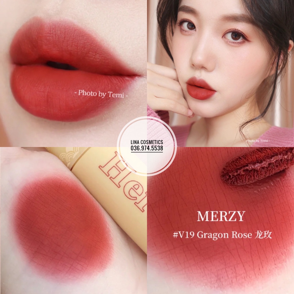 Son Kem Lì Merzy The Heritage Velvet Tint