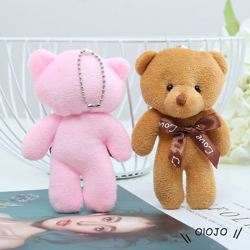 Mới Móc Khóa Hình Gấu Nhồi Bông Đáng Yêu