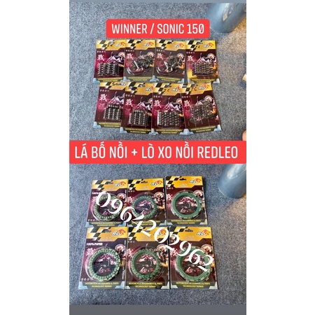 Bố Nồi + Lò Xo Nồi REDLEO Cho Winner , Sonic 150 , Winner X