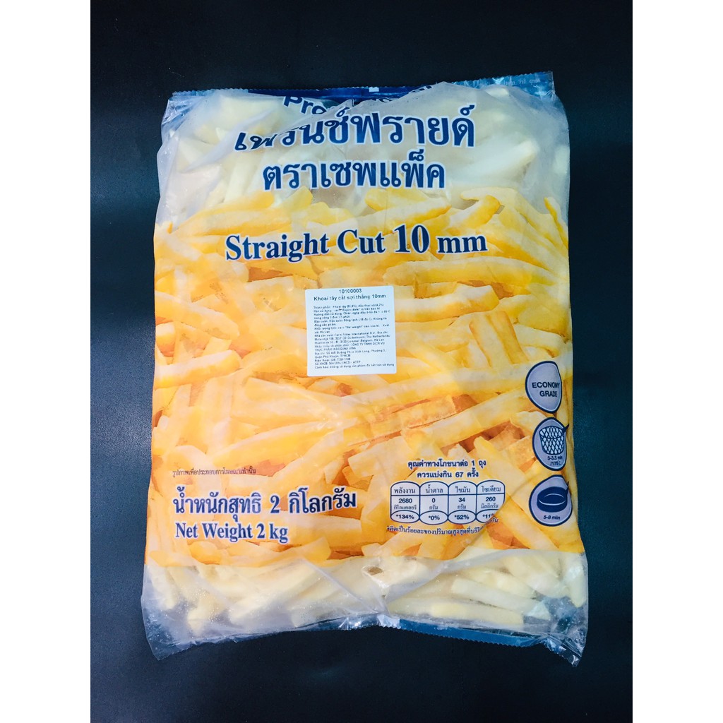 Khoai Tây Save Pack Cọng 10mm 2,5kg