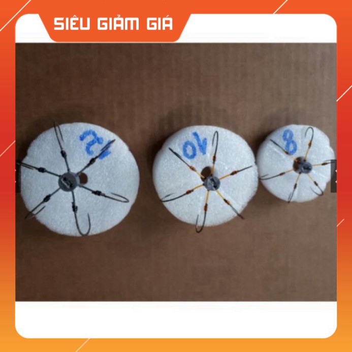 [Combo]  [Combo] [Thanh lý nốt 1000 bộ] Lưỡi câu lục hãng thửa siêu đẹp đủ kích thước [Giá rẻ] [Giá rẻ]