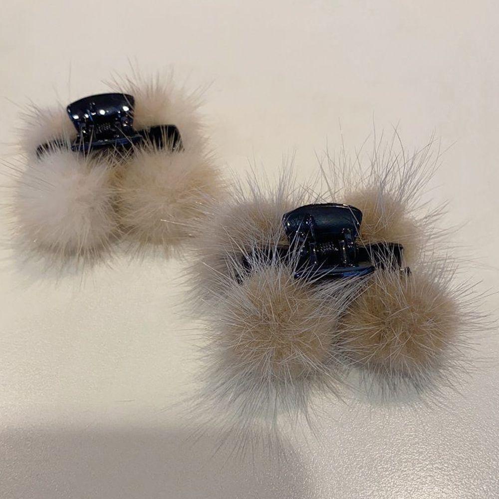 NICKOLAS Kẹp Tóc Càng Cua Nhỏ Thiết Kế Thời Trang Sáng Tạo Ngọt Ngào Dễ Phối Đồ Cho Nữ