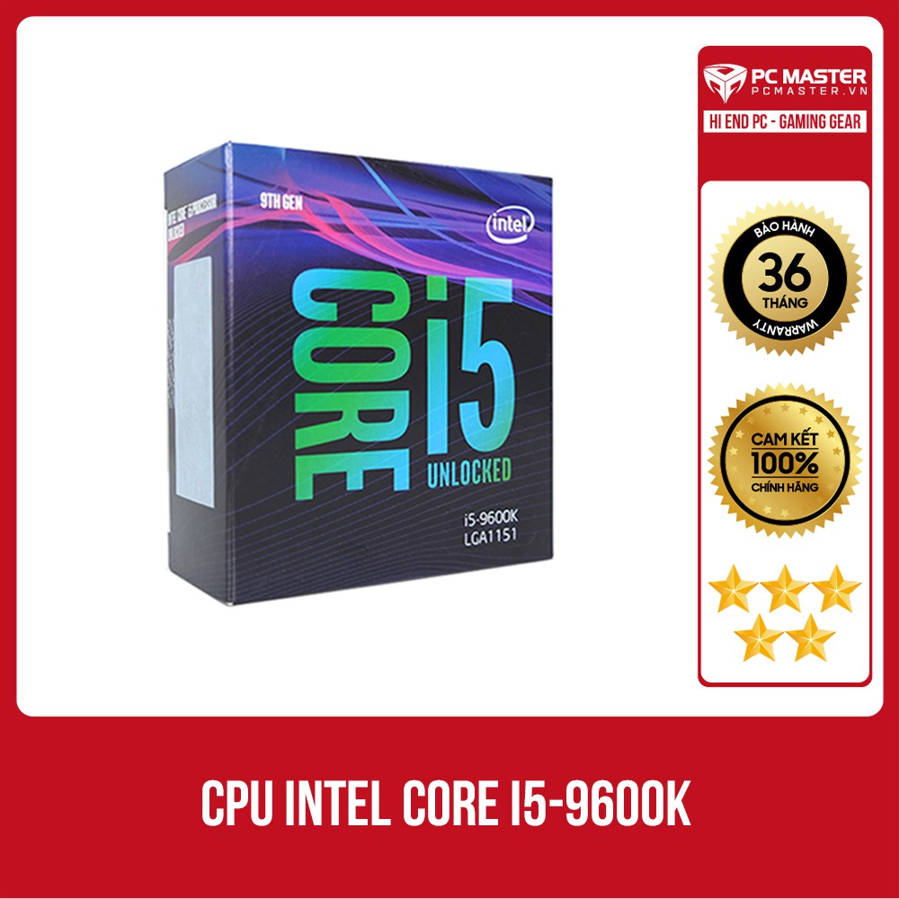 CPU Intel Core i5-9600KF hàng New FullBox - Giá tốt nhất Shopee