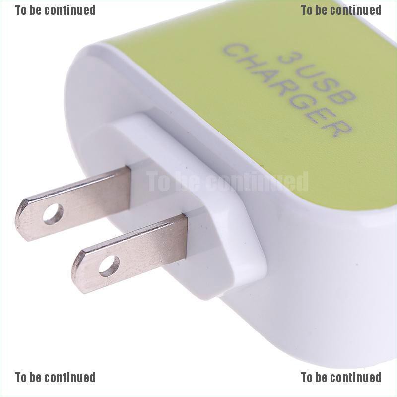 Củ Sạc Nhanh 3 Cổng USB 5v 3.1A