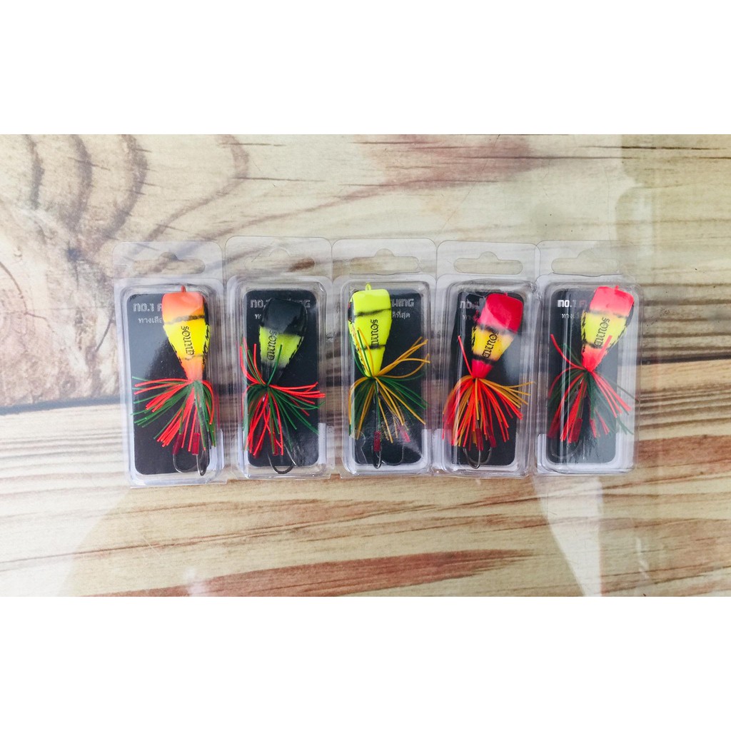 Mồi giả câu cá worm frog. Mồi câu lure