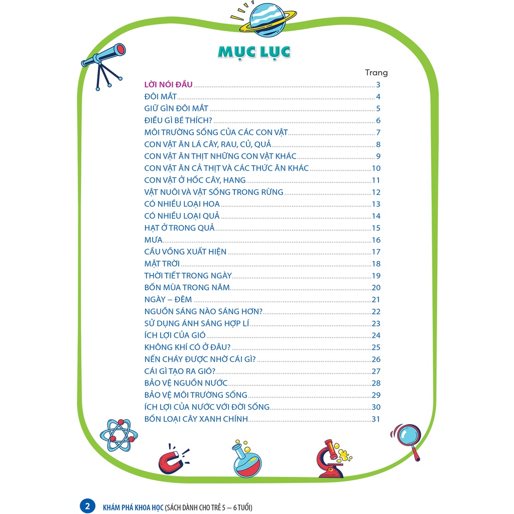 Sách khám phá khoa học - Sách cho trẻ 5 - 6 tuổi