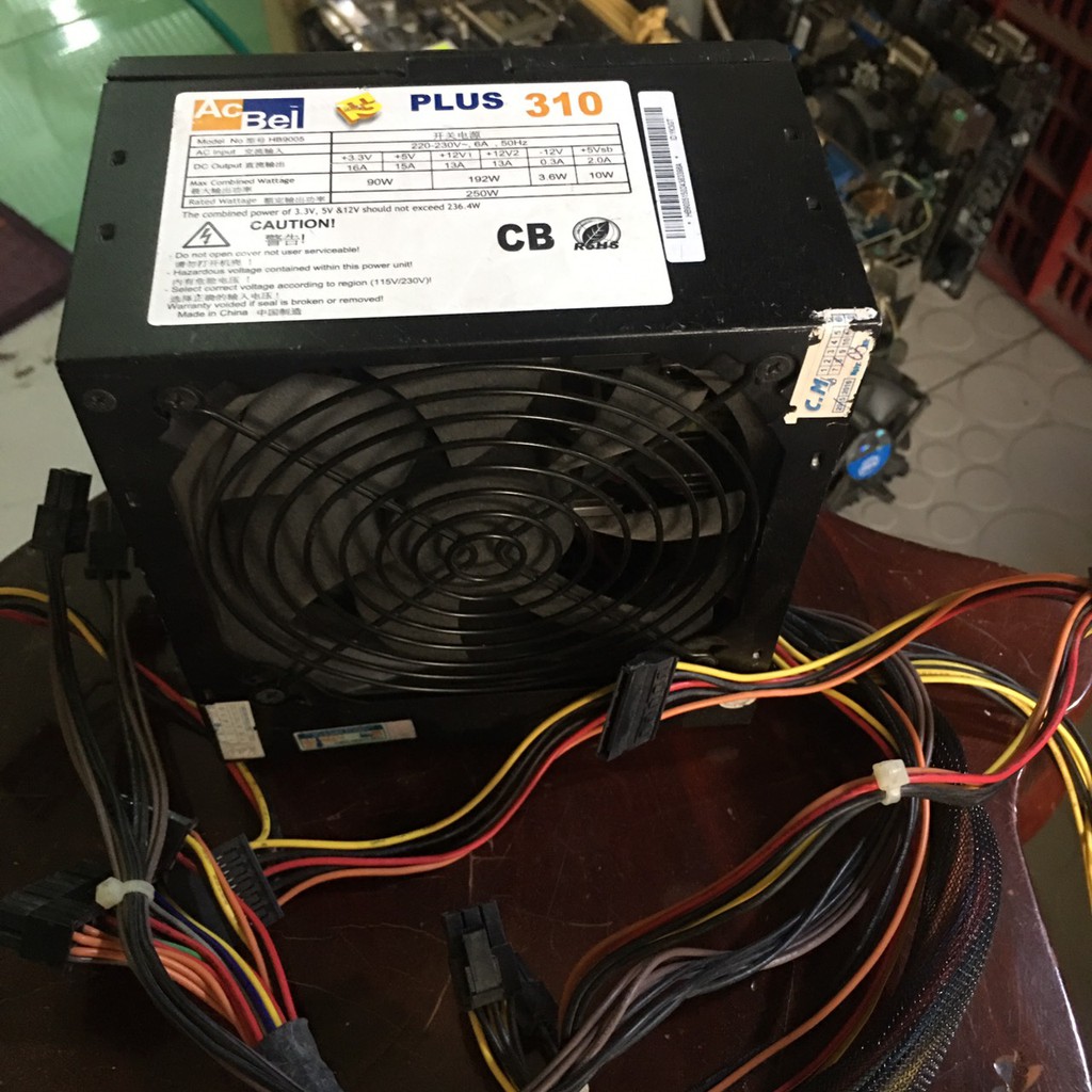 PSU N Guồn 300W-350W-400W-450W Hiệu G400-Acbel - CM - Hunkey  Và Antec - Back.Sir - Vi Tính Bắc Hải