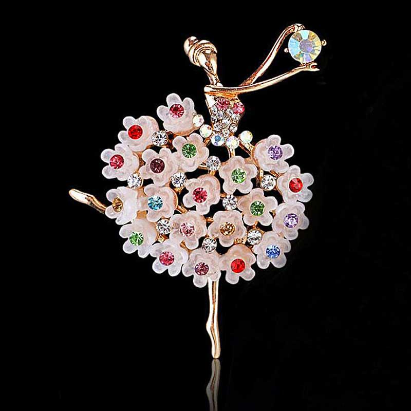 Mới Ghim Cài Áo Hình Vũ Công Múa Ba Lê Thời Trang