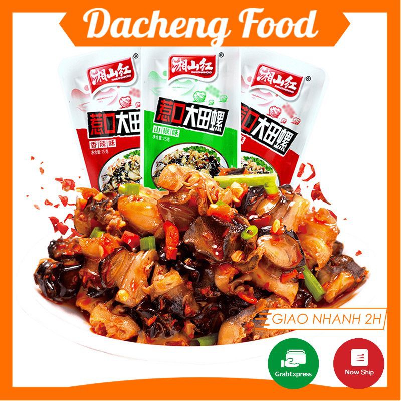 Snack hải sản mực cay Thái Lan thơm ngon ăn liền 1 gói 46g đồ ăn vặt Sài Gòn vừa ngon vừa rẻ | Dacheng Food