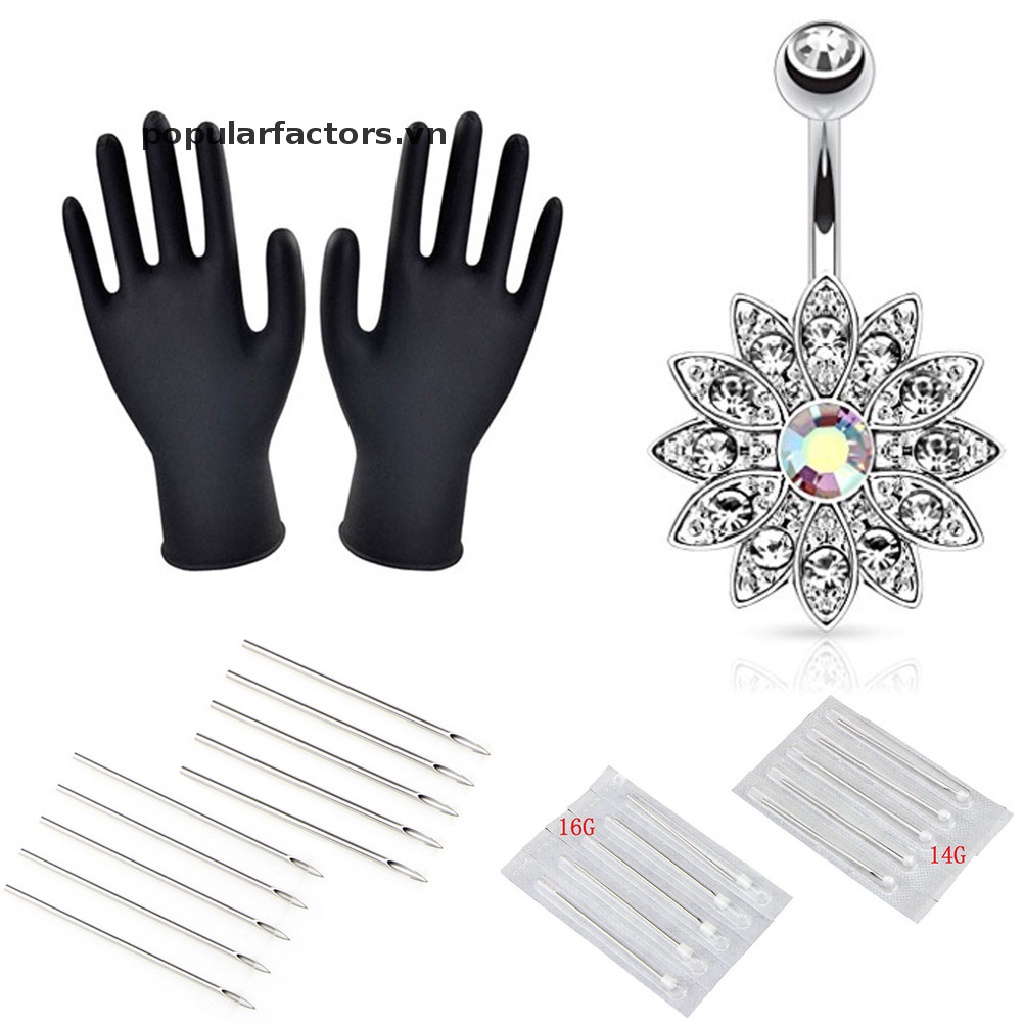 Bộ 41 Dụng Cụ Xỏ Khuyên Cơ Thể Chuyên Nghiệp