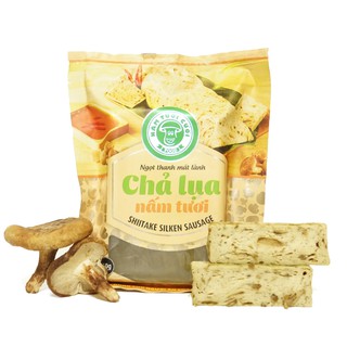 Chả lụa nấm chay Nấm Tươi Cười (250g) - Ngon thanh mát lành