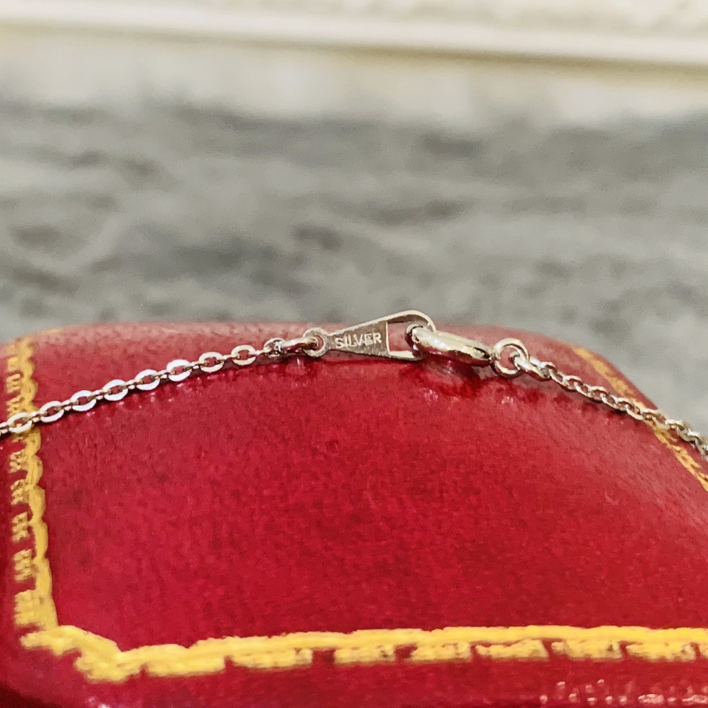 DB3+H. Dây chuyền cá tính Silver vintage | Độc lạ | Vintage Necklace|| Si Nhật | Japan | 2HAND | trang sức nhật bản