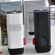 Máy lọc không khí khử mùi ô tô/ xe hơi BONECO P50 cao cấp tạo ion âm, lọc khói thuốc, khuếch tán tinh dầu, chống say xe