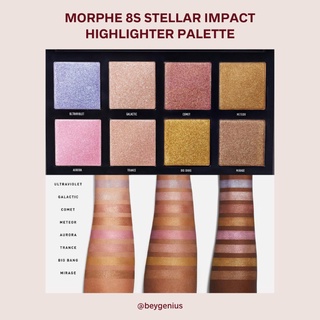 MORPHE 8S STELLAR IMPACT Morphe Bảng phấn bắt sáng