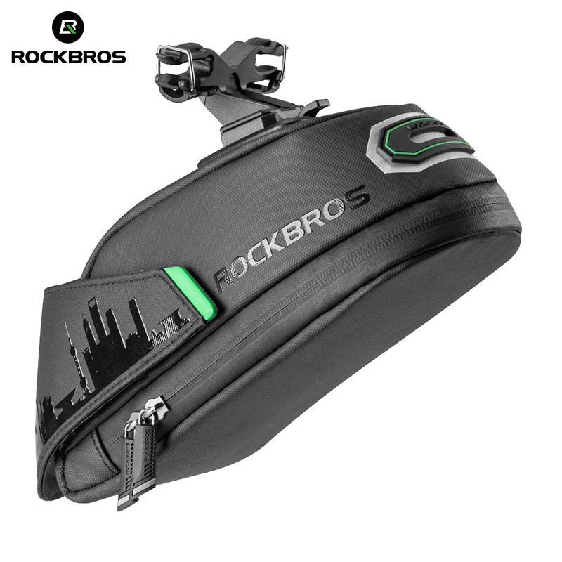 Túi gắn yên sau xe đạp ROCKBROS C27 chống thấm nước khi mưa có hai kích cỡ tùy chọn