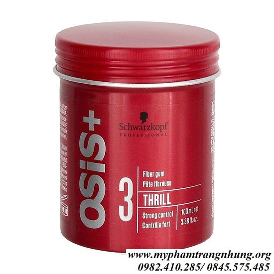 SÁP VUỐT TÓC NAM OSIS THRILL 3 CAO CẤP 100ML