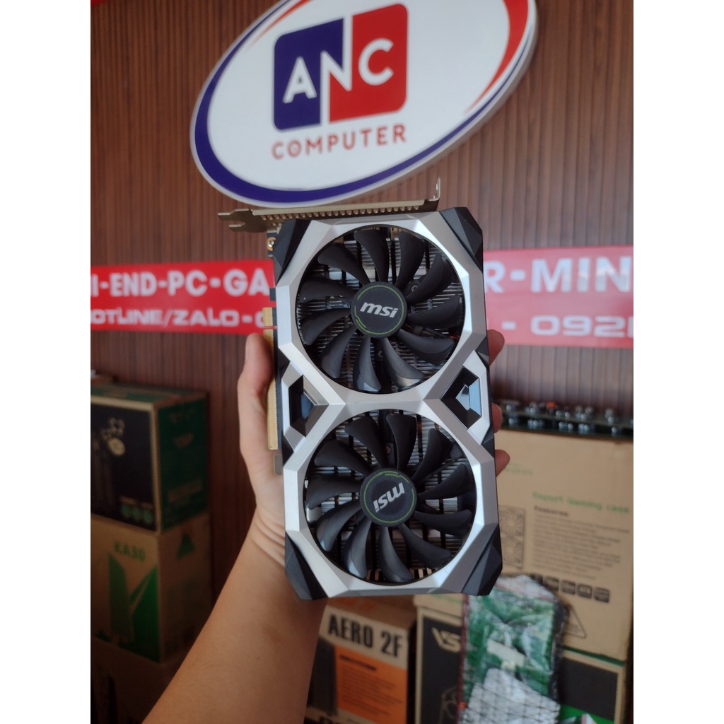 Card Màn Hình MSI RTX 2060 6G Ventus XS OC Chính Hãng Đẹp Keng