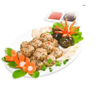 Gói Ốc nhồi chả cá Basa Lacusina