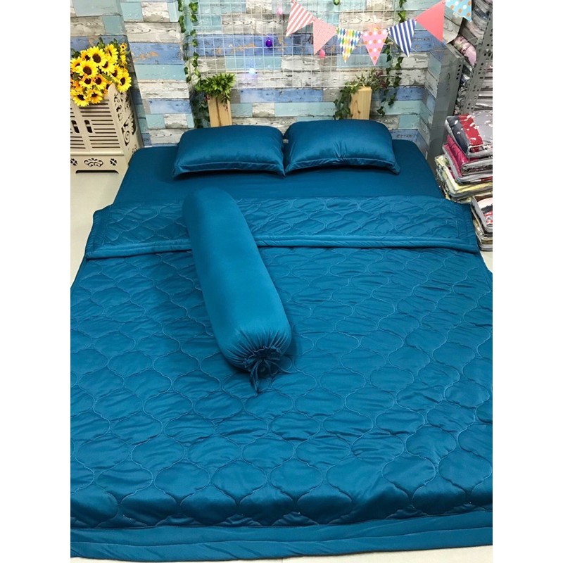 Trọn Bộ Drap Thun màu Full 5 món