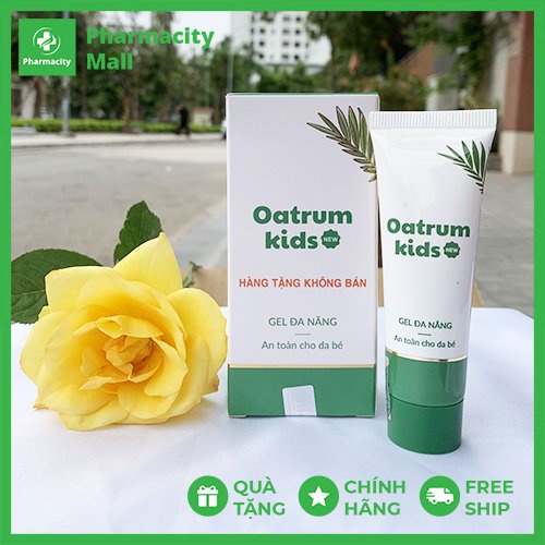 Gel đa năng bôi da bé Oatrum Kids New - Hết trầy xước, rách da, bỏng, hăm da, muỗi côn trùng đốt - 20g