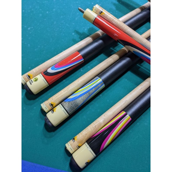 Cơ Bida Libre Đài Loan Ngọn 11.5mm - Kèm Bao Tay Xỏ Ngón Nhập Khẩu, Bao Cơ Mềm Và Dán Đầu Cơ R Bao Bén Đánh Kent Ngon