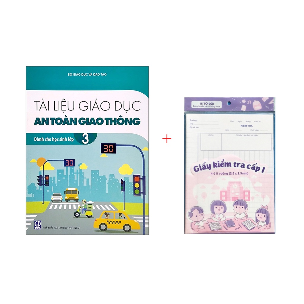 Sách - Tài Liệu Giáo Dục An Toàn Giao Thông Dành Cho Học Sinh Lớp 3