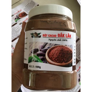 BỘT CA CAO NGUYÊN CHẤT 100% Đăk Lăk 500g